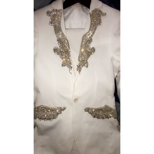 Blazer with Diamonds